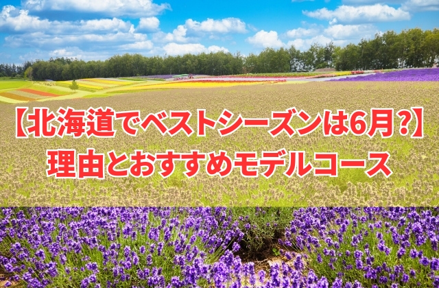 北海道旅行でベストシーズンは6月？結論とその５つの理由やおすすめモデルコース６選