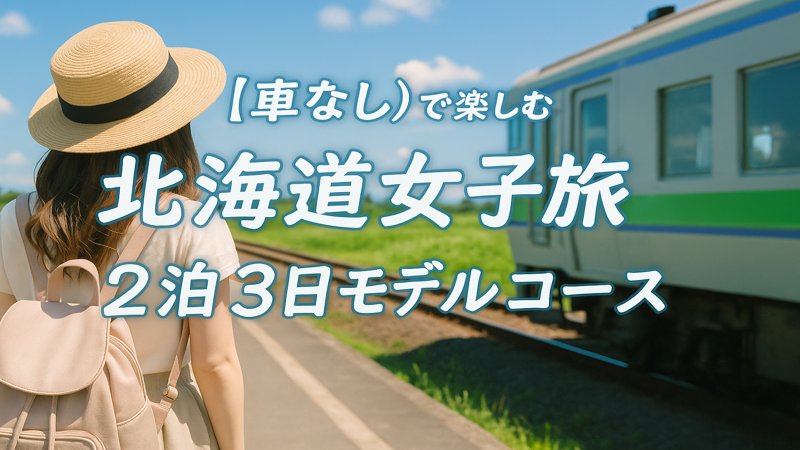 【車なし】で楽しむ北海道女子旅の2泊3日モデルコース