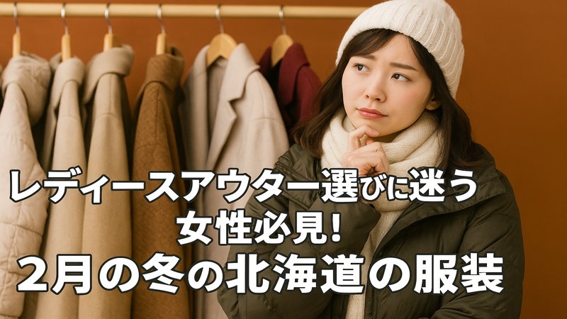 レディースアウター選びに迷う女性必見！12月の冬の北海道の服装_圧縮版