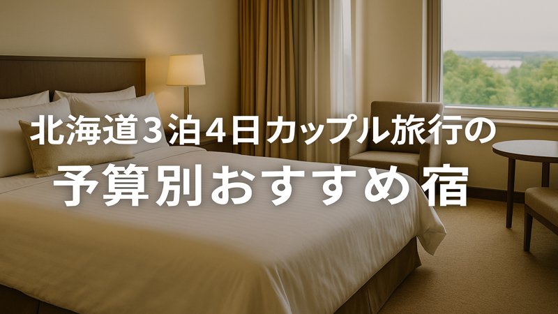 北海道3泊4日カップル旅行の予算別おすすめ宿_圧縮版